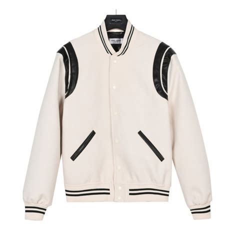 ysl teddy sale|YSL teddy bomber jacket.